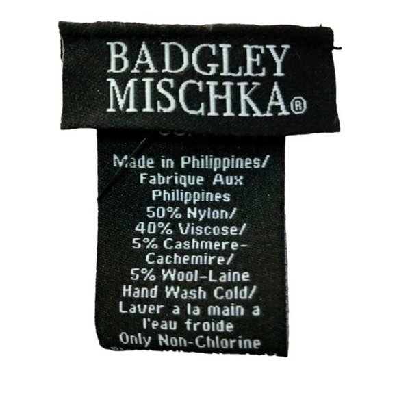 Badgley Mischka Knit Beanie With Cuff NEW One Size Pink 5% Cashmere - Picture 3 of 5